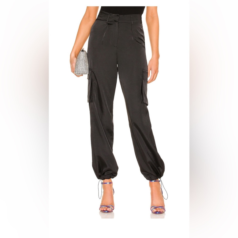 REVOLVE Black Cargo Joggers